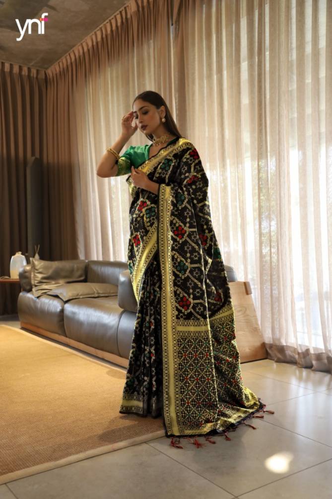 Ynf Palak Fancy Wear Poly Silk Saree New Collection